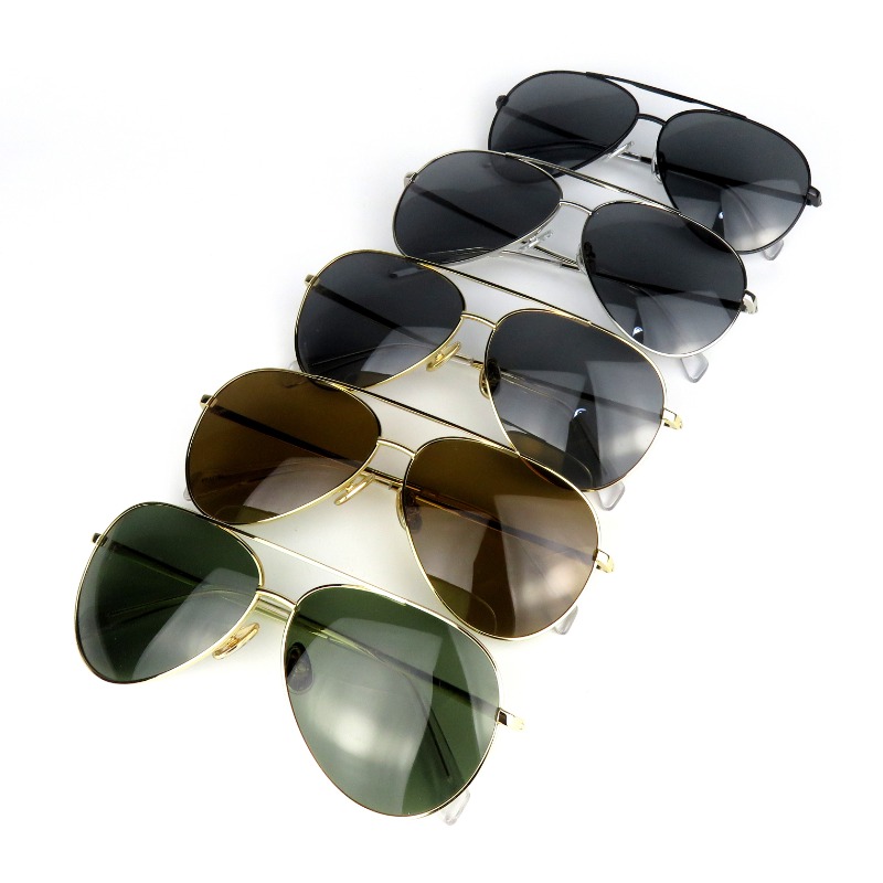 Luksusowe okulary przeciwsłoneczne w stylu vintage