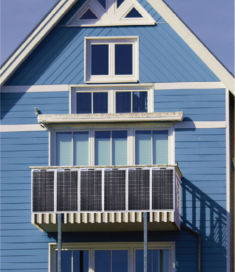 Balcony Solar Power System(600W Light Weight Solar Panel And Micro Inverter)-NEWLIGHT ENERGY