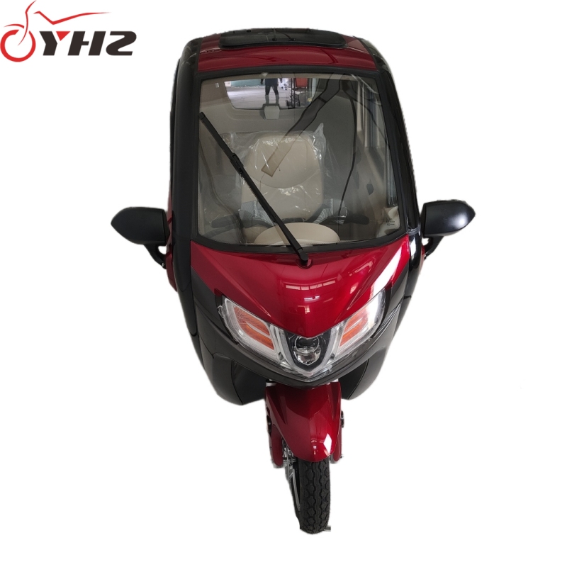 Three-Wheeled Fully Enclosed Handicap Scooter