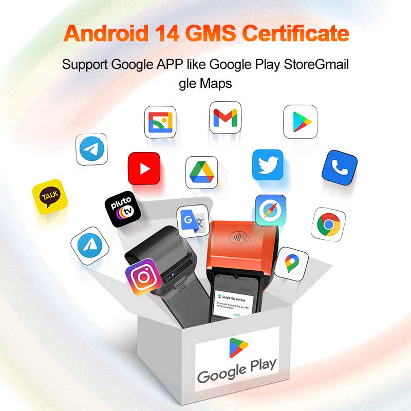 Goodcom Android 14 Handheld Pos Thermal 80mm Printer
