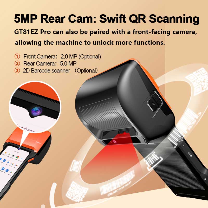 Goodcom Android 14 Handheld Pos Thermal 80mm Printer