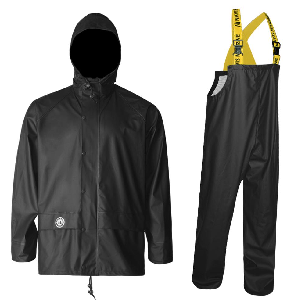 3 sztuki ciężkie obróbki roboczej Wodoodporna kurtka z garniturami deszczowymi z spodniami