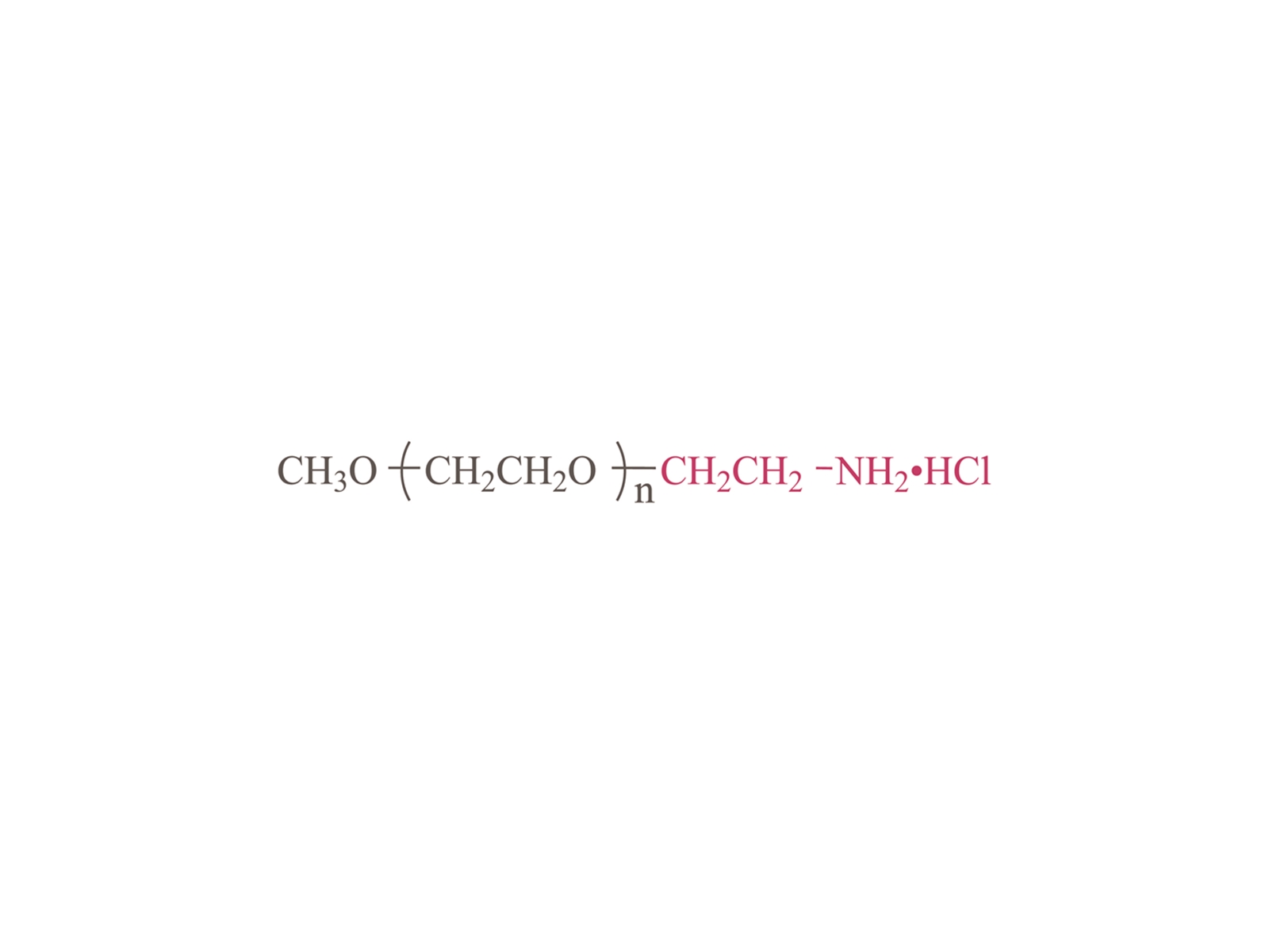 Metoksypolia (glikol etylenowy) sól chlorowodorku aminy [MPEG-NH2 · HCl]