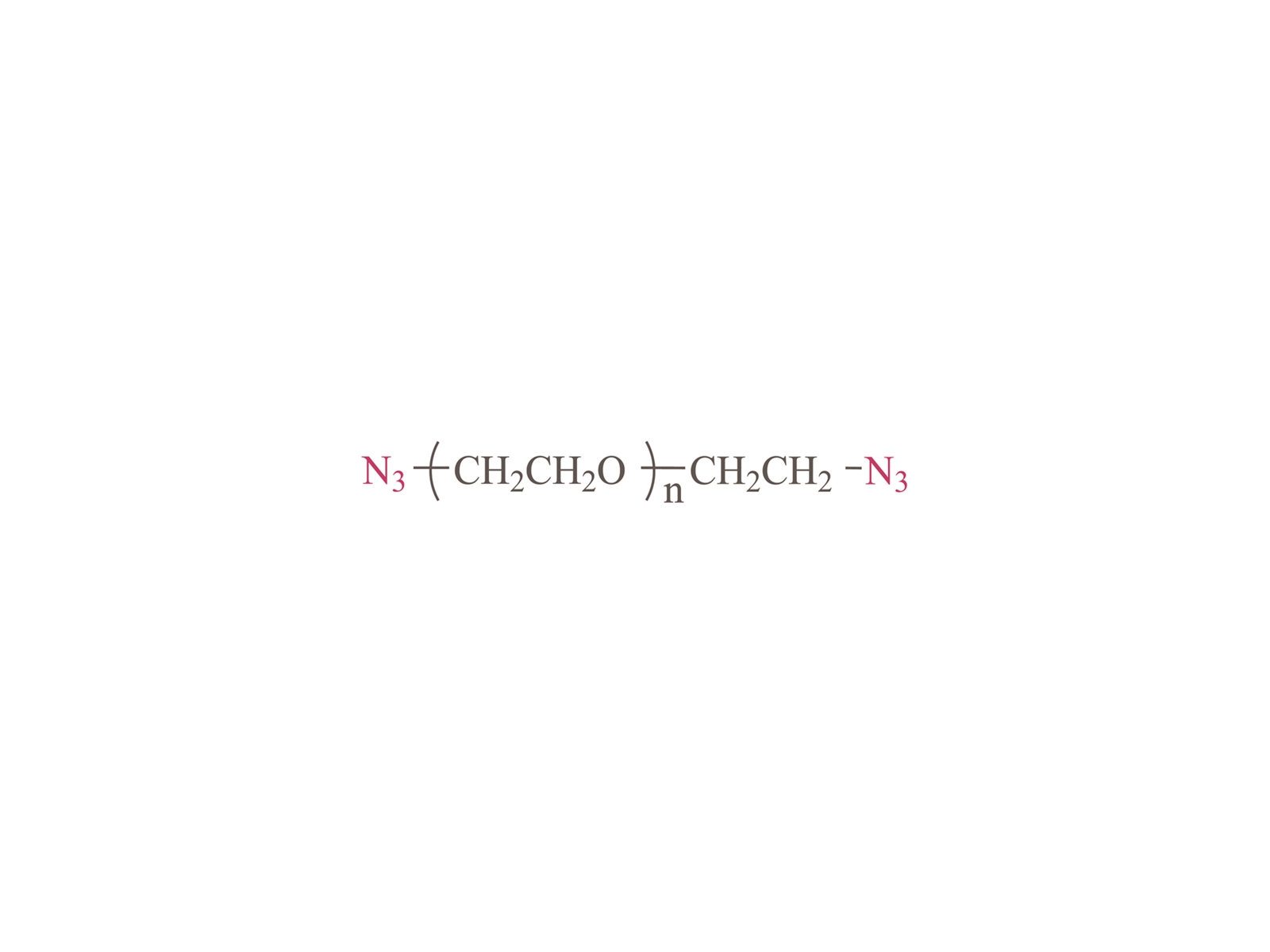 α, ω-diazido Poly (glikol etylenowy) [N3-PEG-N3] CAS: 82055-94-5,24345-74-21379365-47-5101187-39-7,182760-73-2,356046-26-9, 225523-86-4361543-07-9.
