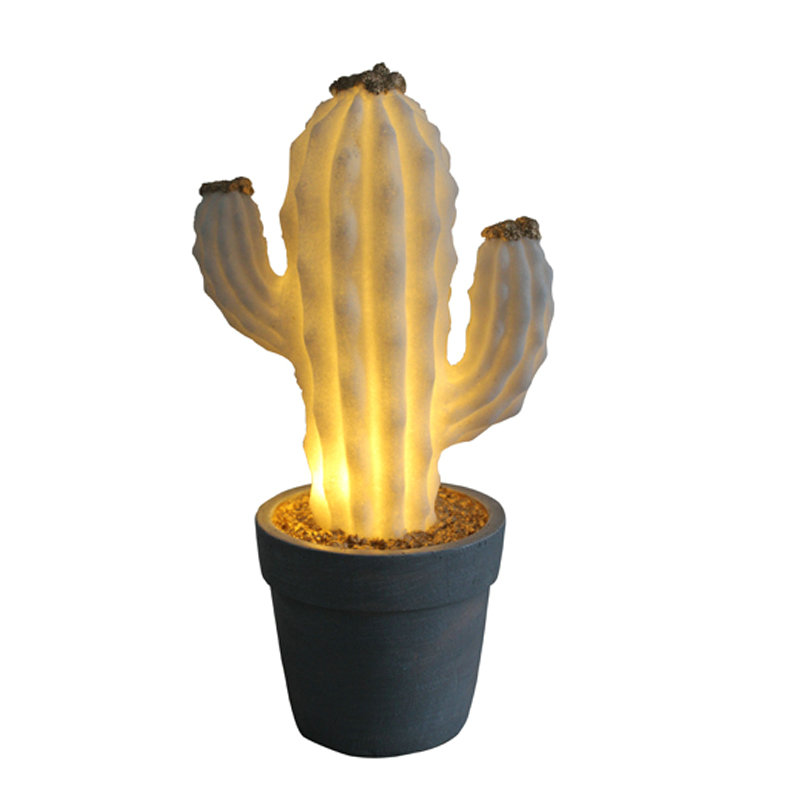 Kaktus w pudełku z baterii LED LED
