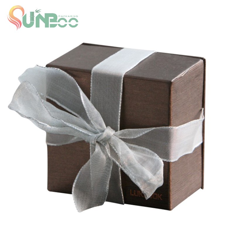 Słodkie pudełko na plac z organza ribbon-sp-box049