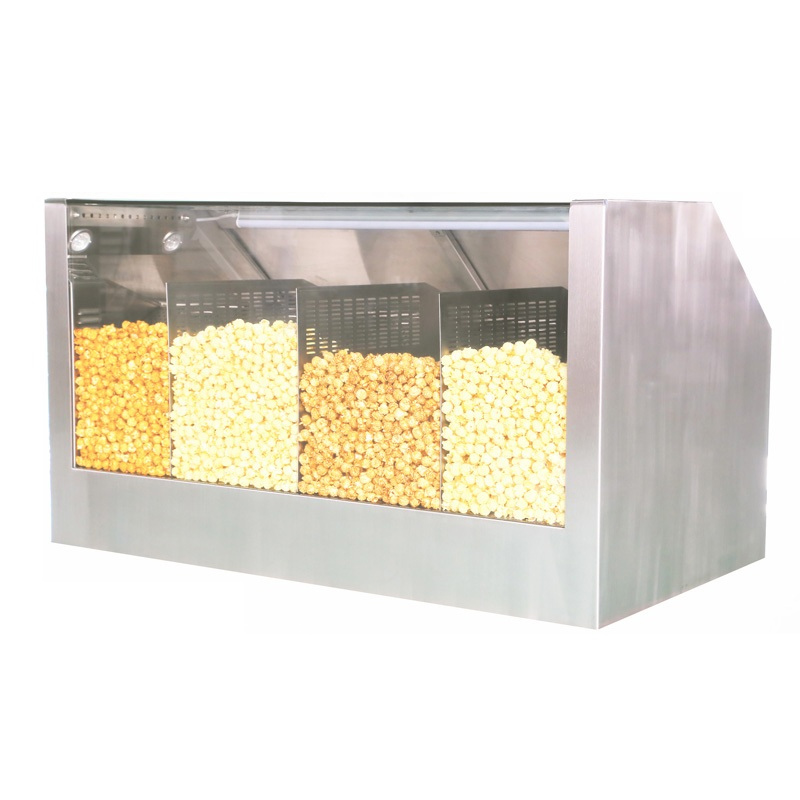 Licznik Showcase Popcorn Staging Cabinet Cztery przegrody