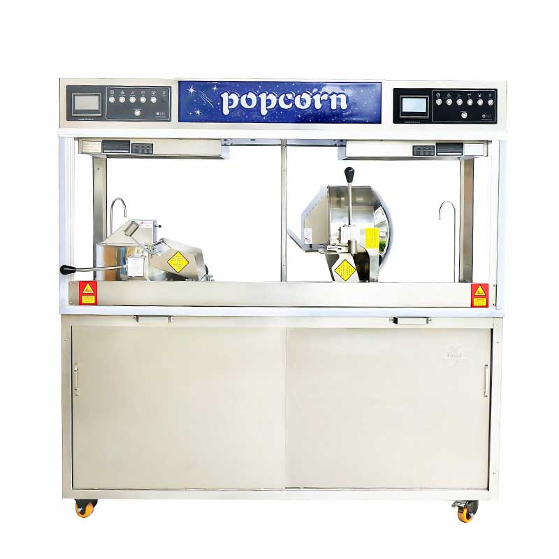 Elektromagnetyczny Maszyna Popcorn Twin Batch do 36 uncji