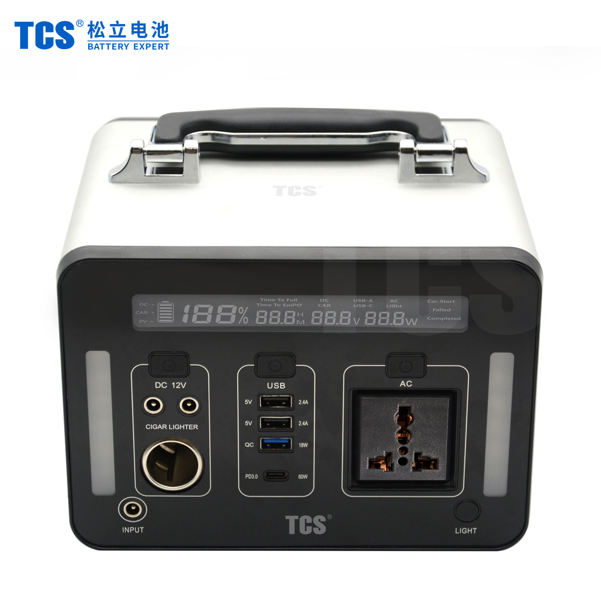 Bateria litowa Przenośne urządzenie zasilające T500 TCS Bateria
