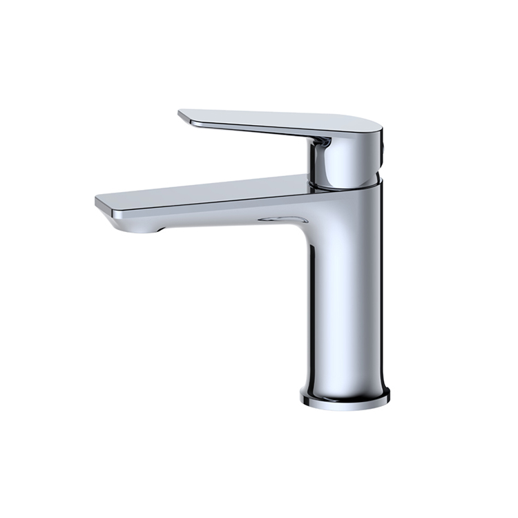 Chrome Bathroom Square Basin Vanity Sink Mikser Tap 23593-Cr