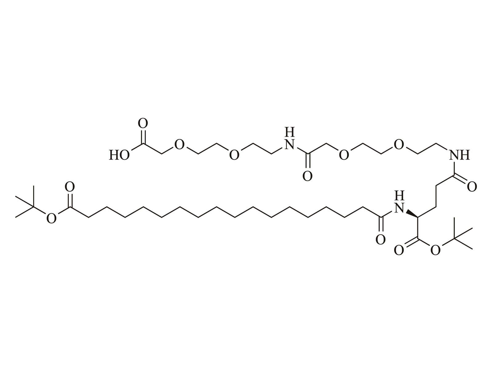 Semaglutide boczny łańcuch [TBUO-STE-GLA (AEA-AEA-OH) -OTBU]