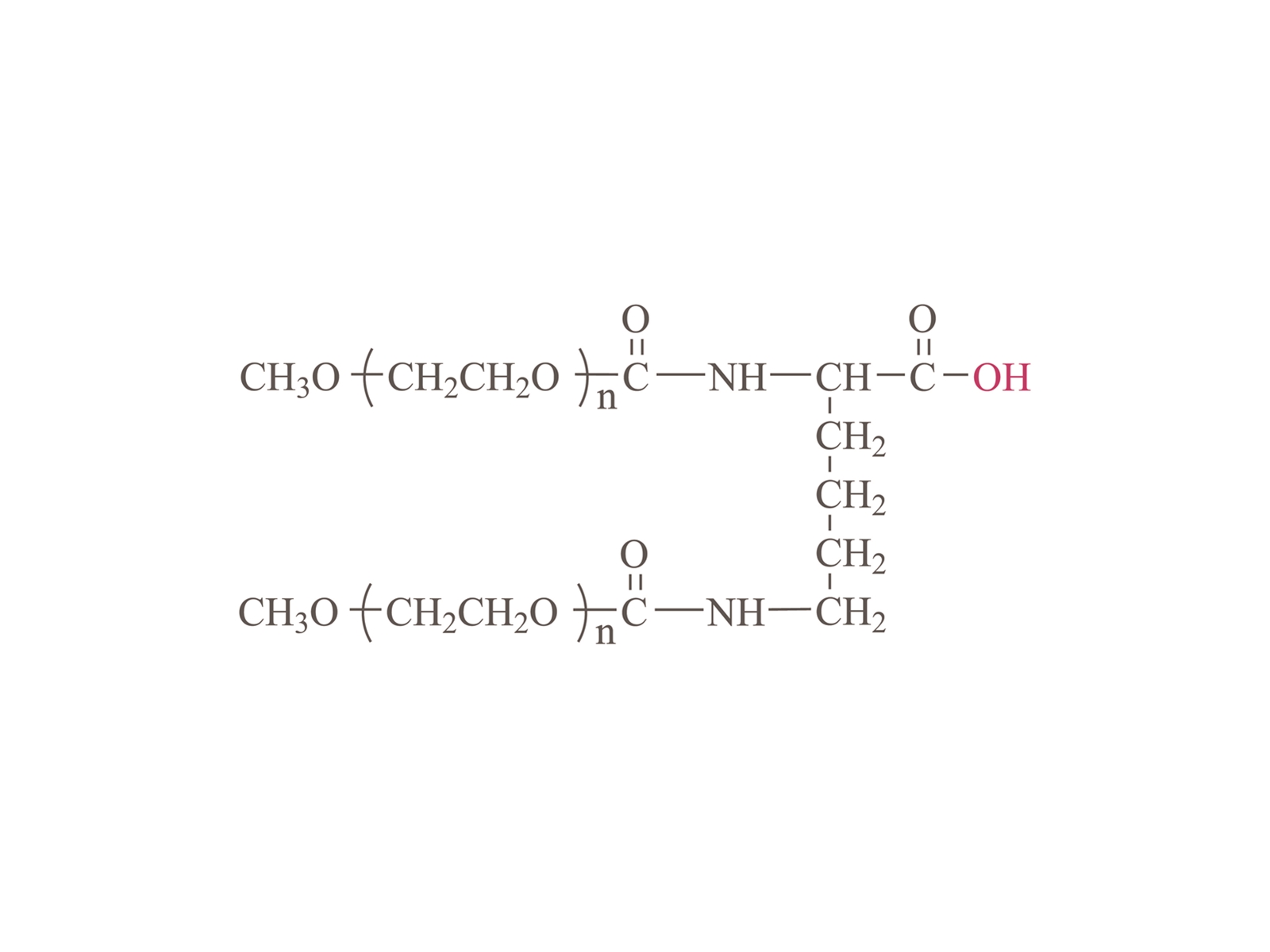 2-ramienna metoksypolia (glikol etylenowy) kwas karboksylowy (Lys01) [2-ramię Peg-Cooh (Lys01)]