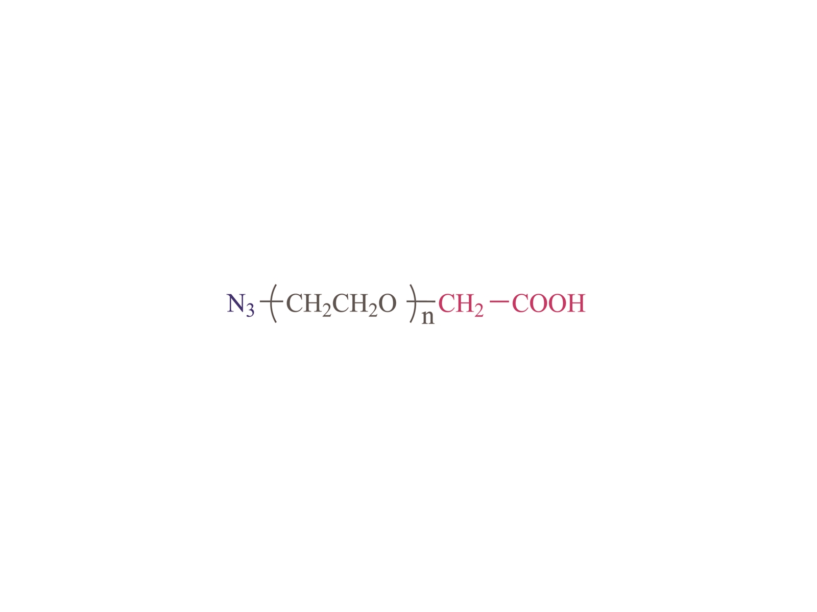 α-karboksylo-ω-azido poli (glikol etylenowy) [HOOC-PEG-N3] CAS: 882518-972731-37-2