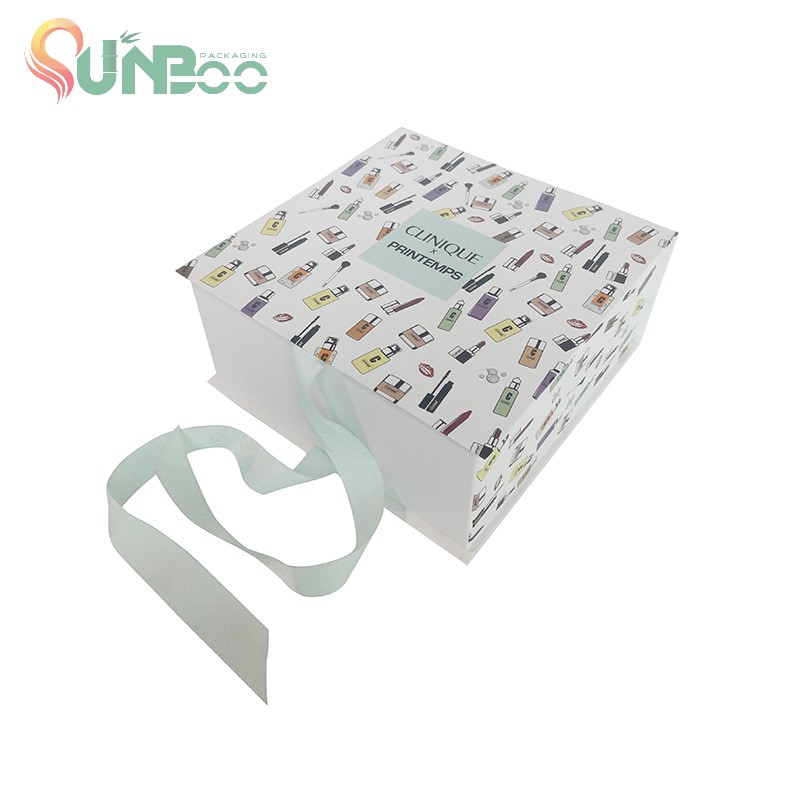 Piękny kolorowy ładny design i składane pudełko z dobrej jakości taśmy -Sp-box006