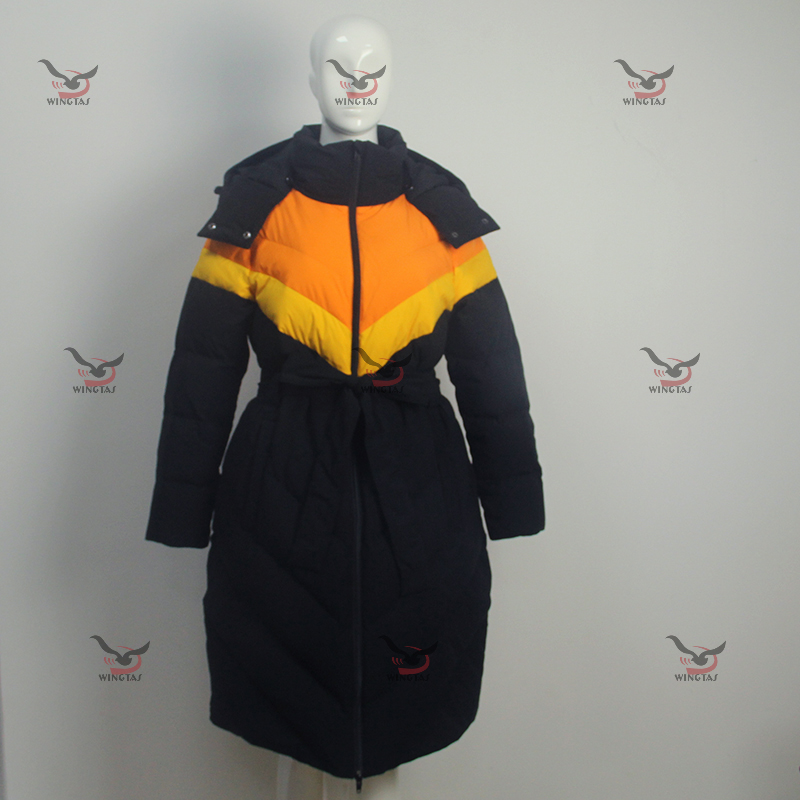 Pani Down Jacket Winter Long Coat Winbreaker Nowy Design 2020 DZ-Y2007