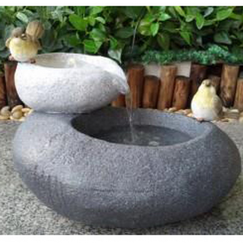 gorąco sprzedana fontanna zewnętrzna i wewnętrzna z ptakiem
