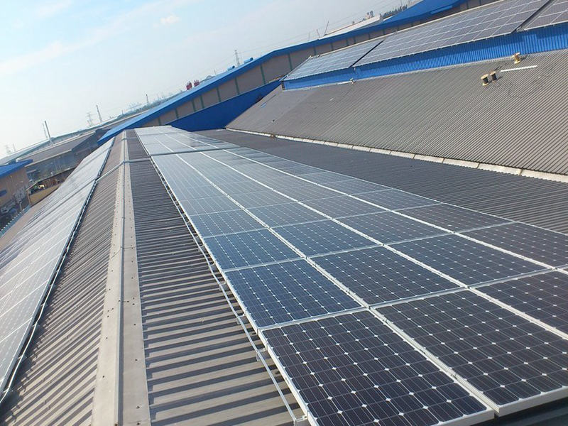 System montażu na dachu Montaż słoneczny Dach do montażu panelu słonecznego