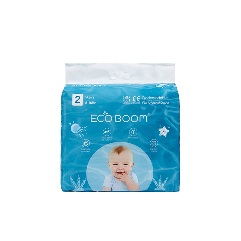 ECO wysięgnik jednorazowy Pieluchy Duży Pakiet niemowlę w Polybag
