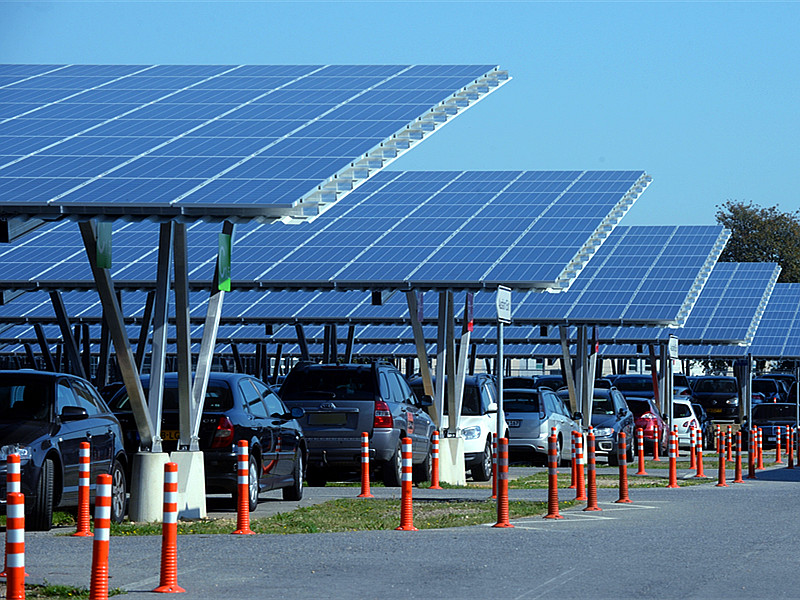 Wysokiej jakości Solar Carport System Stalowy Ramka Słoneczna Baldachim