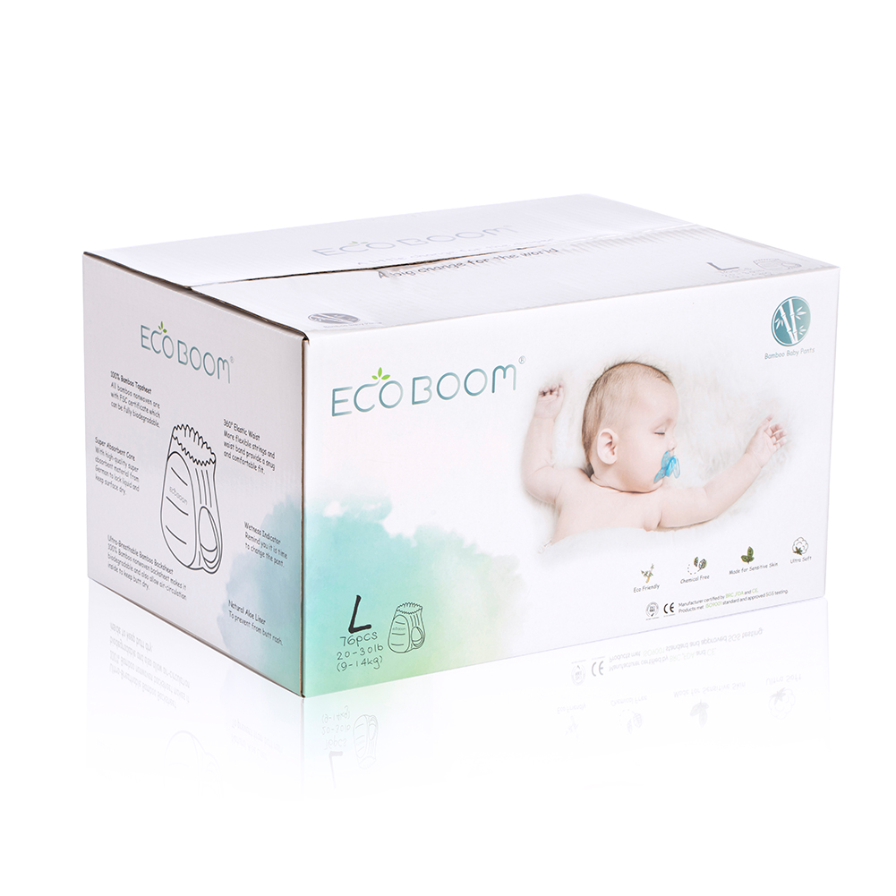 Eco Boom Bamboo Baby Training Spodnie Pieluchy Rozmiar L
