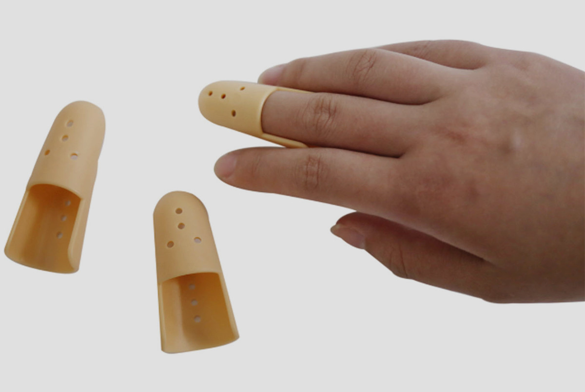 Medyczne i oddychające stosy palec szelki sztywne tworzywo sztuczne z siedmioma rozmiarami