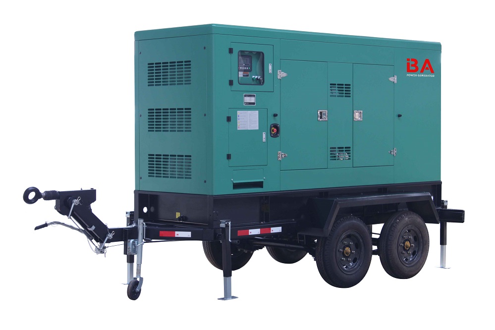 Zestaw generatora typu przyczepy 400 kW