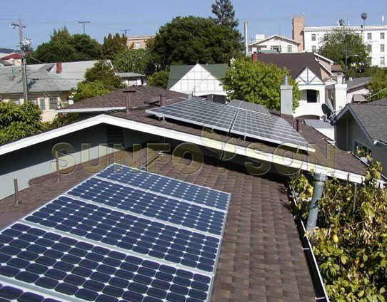 System montażu solarnego dachu