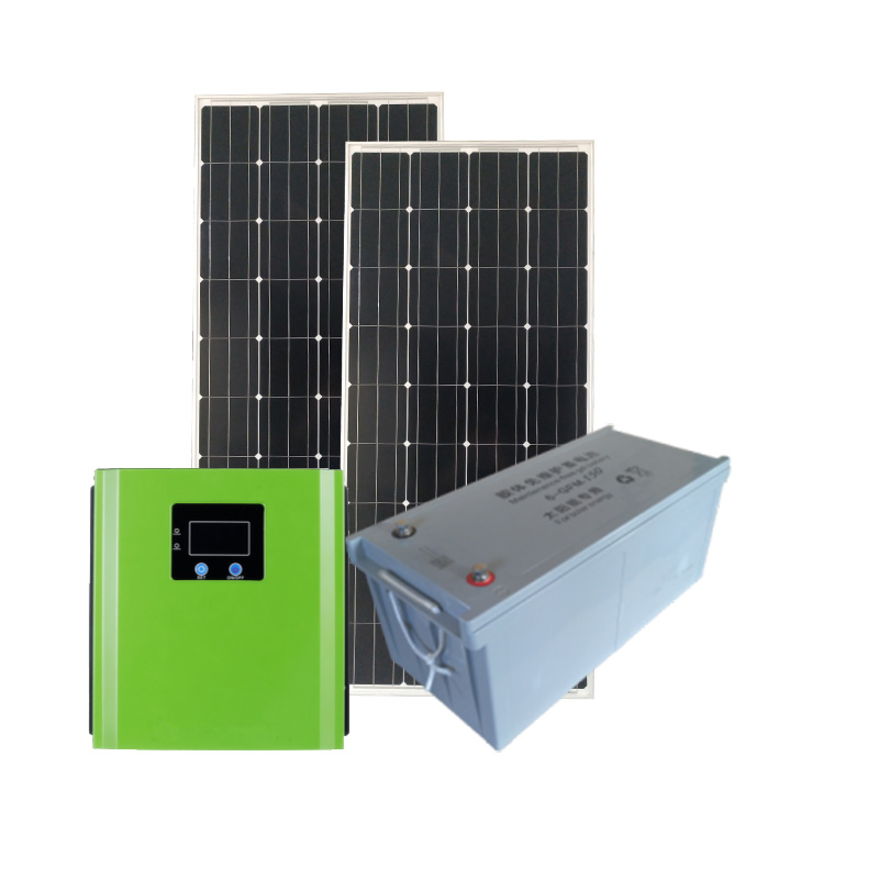 24V 500 W Photovoltaic Solar Power System Household
