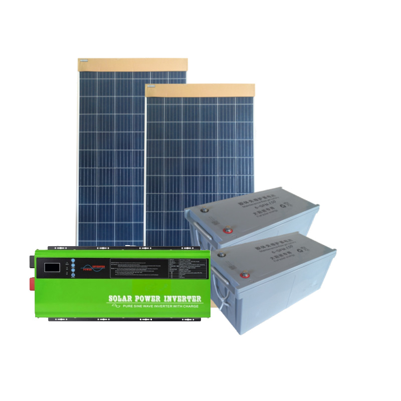 24V 1000W Strona główna Kompletny OFF SHART SOLAR Power System