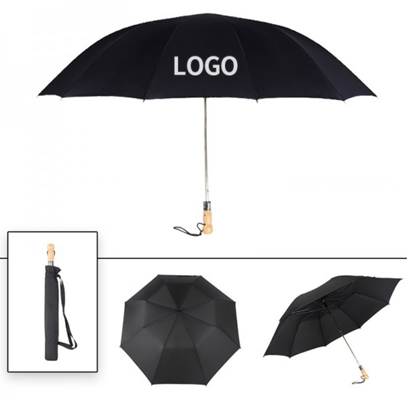 Dostosowany wiatroszczelny automatyczne przenośne parasol składany