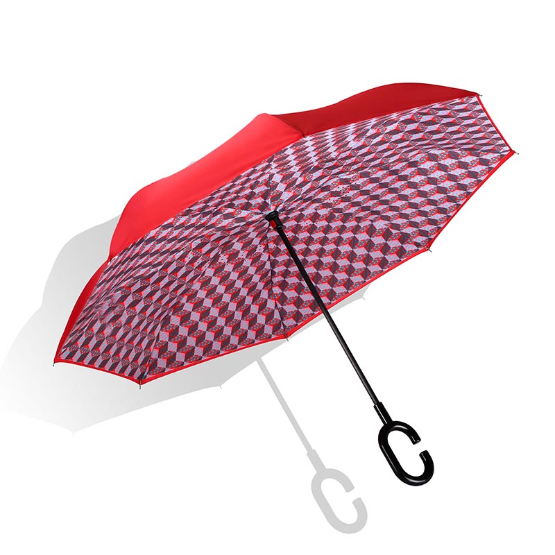 Projekt wiatroszczelny odwrócony odwrócony parasol