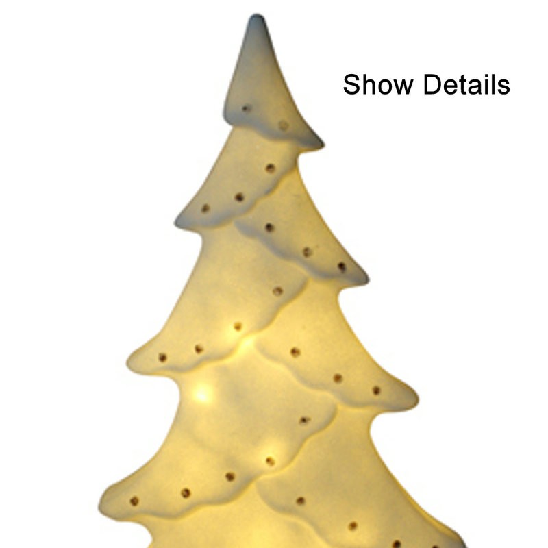 Outdoor Użyj białego świątecznego drzewa LED z kropkami