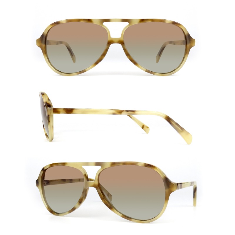 Najnowsze dostosowane okulary przeciwsłoneczne Logo modne męskie trendy odcienie ponadgabarytowe wysokiej jakości damskie okulary przeciwsłoneczne z octanu lotniczego 2022