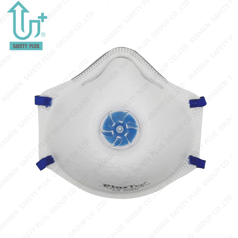 Wysokiej jakości maska ​​przeciwpyłowa w kształcie miseczki, nosząca maskę ochronną FFP1 nr z zaworem