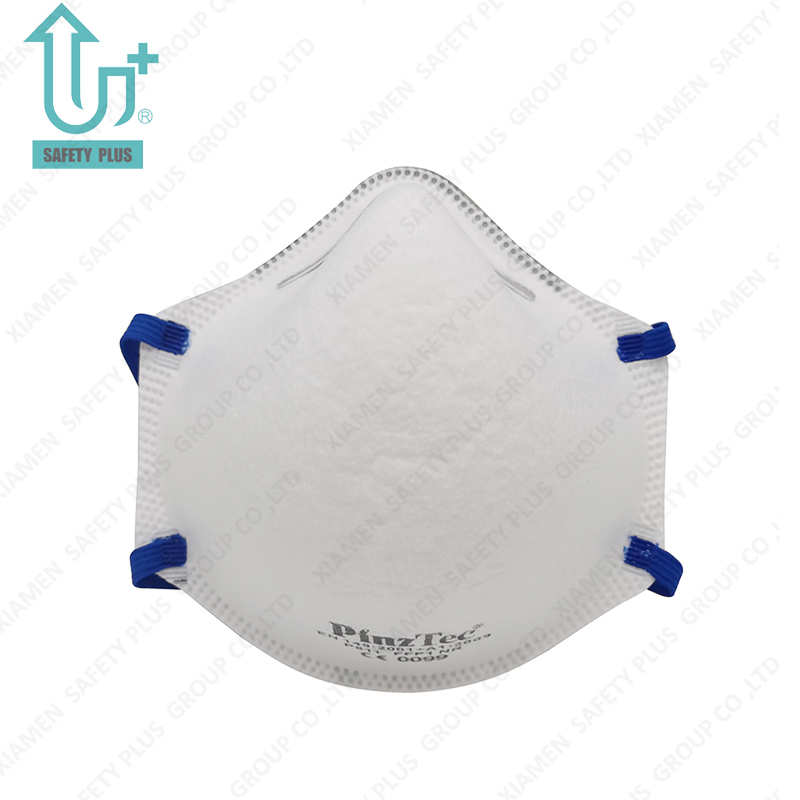 Maska ochronna FFP1 Nr Filter Rating Profession Oddychająca maska ​​przeciwpyłowa w kształcie miseczki oddechowej