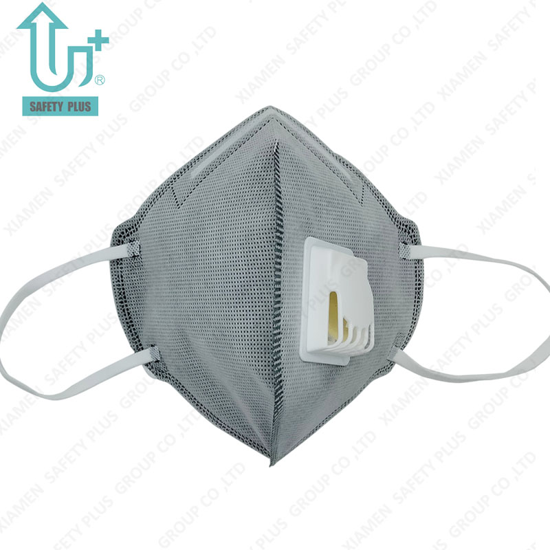 Regulowany zacisk na nos KN95 Stopień ochrony Składany respirator ochronny na twarz