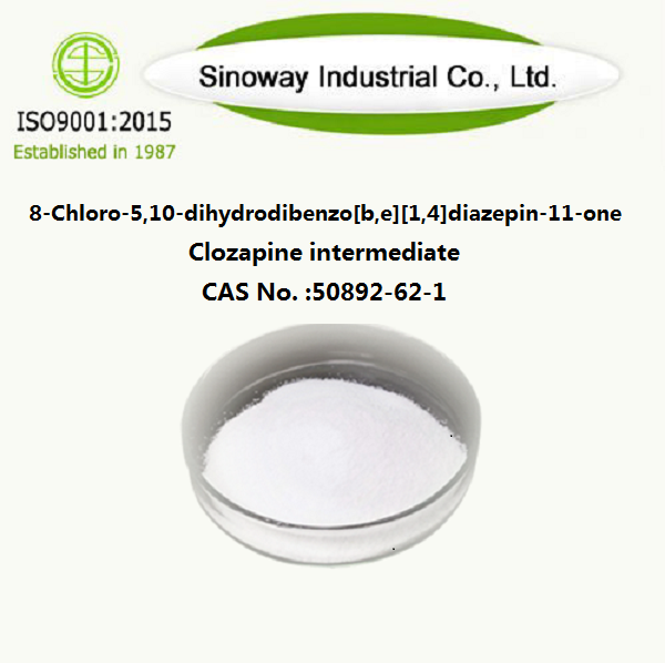 8-Chloro-5,10-dihydrodibenzo[b,e][1,4]diazepin-11-on Półprodukt klozapiny 50892-62-1