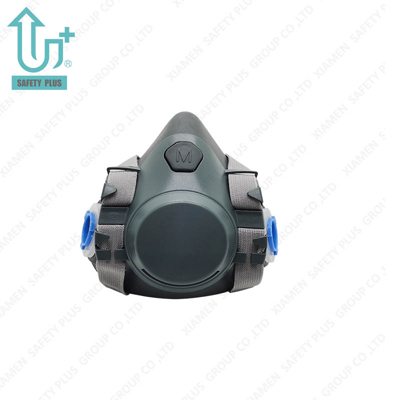 Maska antytoksyczna Specjalna ochrona pracy Gumowa maska ​​gazowa Filtr chemiczny do respiratora dla górnictwa lub innego przemysłu środków ochrony indywidualnej