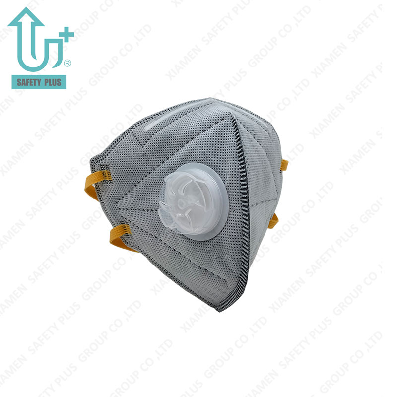Sprzedaż bezpośrednia En149 Jednorazowa maska ​​ochronna na twarz FFP2 Nr D Ochronna maska ​​​​przeciwpyłowa do maski oddechowej