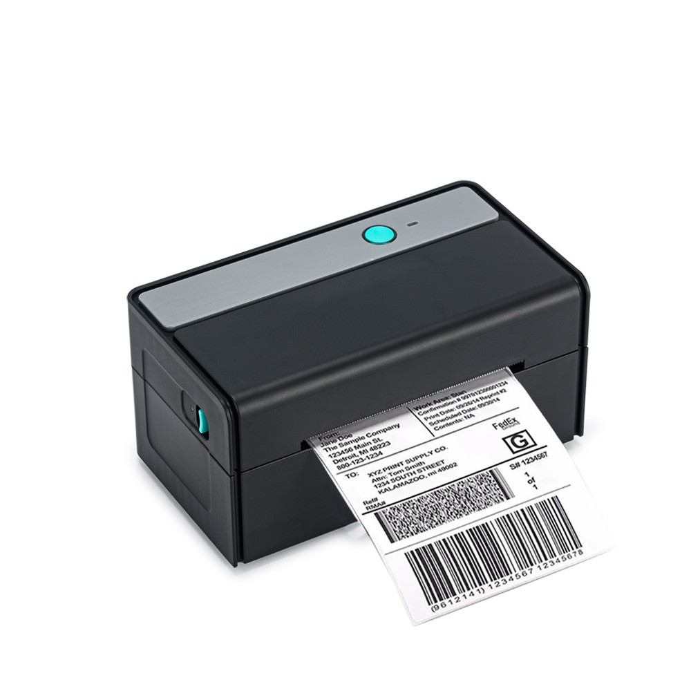 4-calowa termiczna drukarka etykiet wysyłkowych o wysokiej rozdzielczości i rozdzielczości 300 DPI