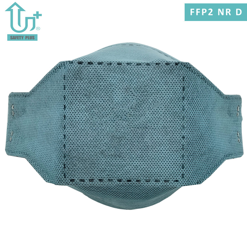 Doskonały kształt włókniny FFP2 Nr D Ocena filtra Składana maska ​​​​na twarz Ochronna maska ​​​​oddechowa