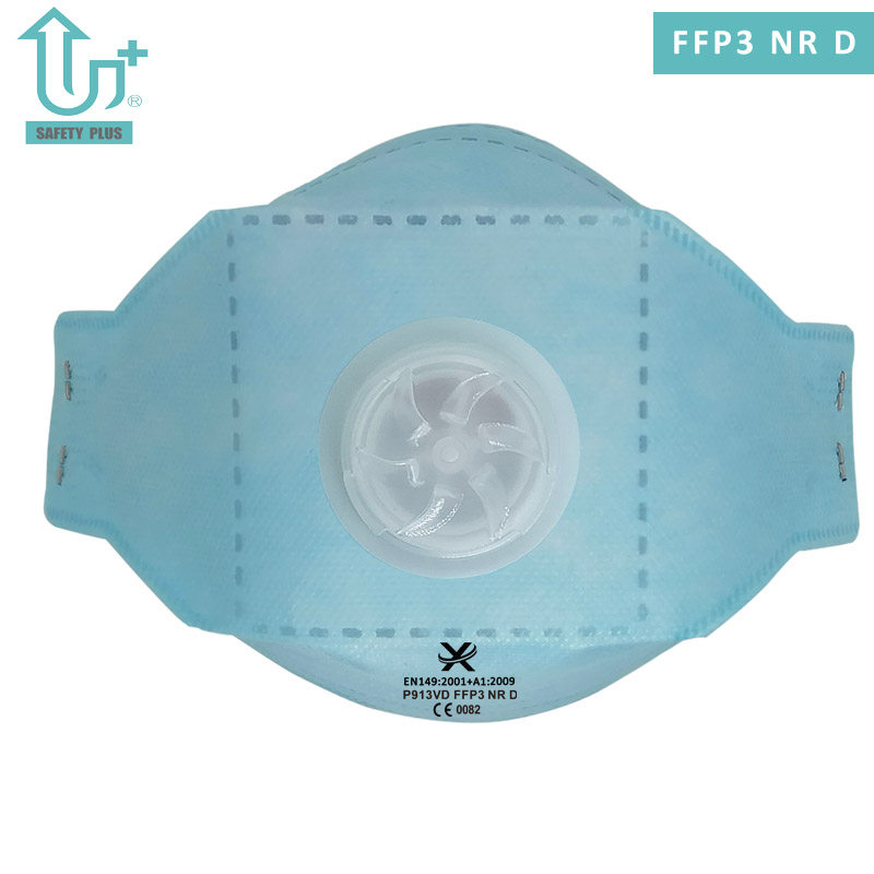 Jednorazowy sprzęt ochrony osobistej FFP3 Nrd wyższej jakości, maska ​​przeciwpyłowa