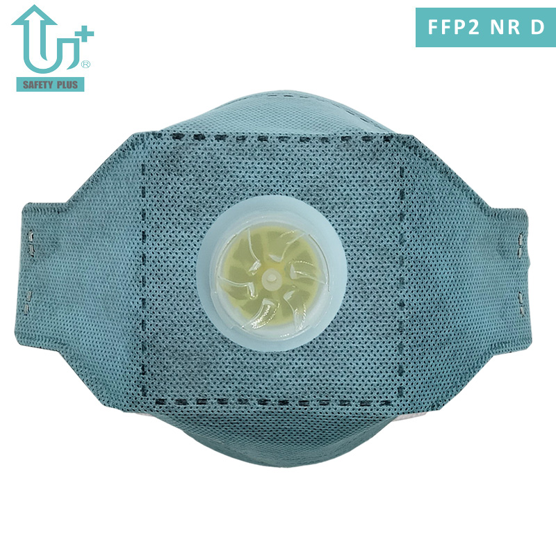 Nanoski PU FFP2 Nrd Filtr składany dla dorosłych, chroniący przed cząstkami stałymi, z maską ochronną z węglem aktywnym