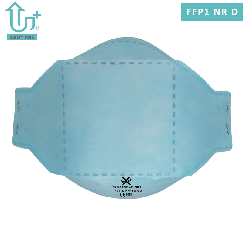 Gorąca sprzedaż 5-warstwowa włóknina najwyższej jakości FFP1 Nrd klasa filtra sprzęt ochrony osobistej maska ​​przeciwpyłowa