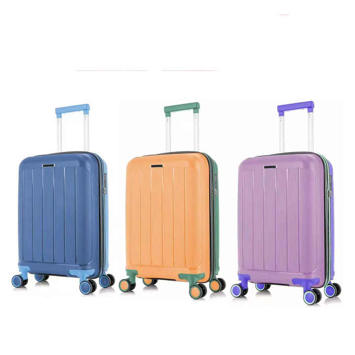 Hardcase 2022 hurtownia nowe trwałe zestawy walizek walizka torby wózek podróżny PP bagaż z podwójnym zamkiem błyskawicznym