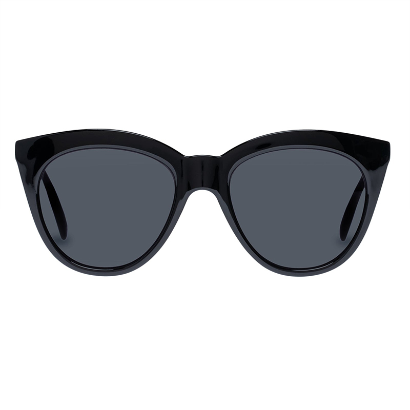 Nowoczesne okulary przeciwsłoneczne w kształcie kocich oczu w kolorze czarnym-5352
