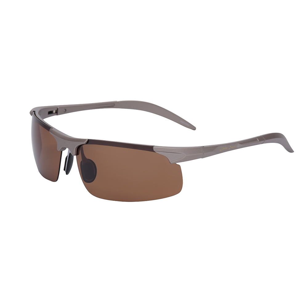 Sportowe, szerokie, zawijane okulary przeciwsłoneczne z półobręczami 70052-2P