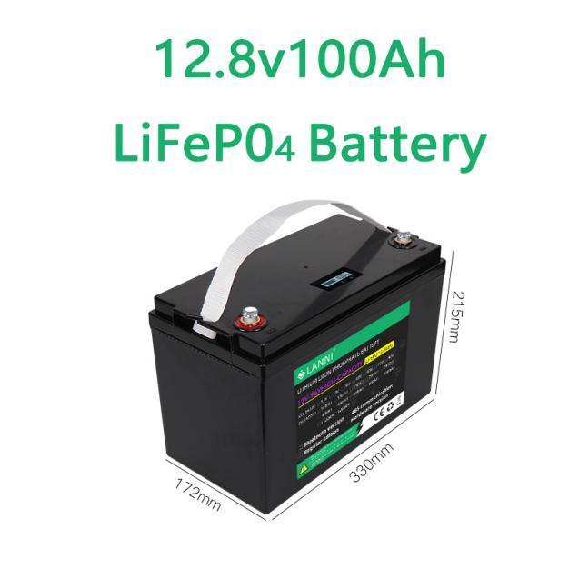 Bateria LiFePO4 12,8 V 100 Ah 200 Ah 300 Ah Słoneczna bateria litowa
