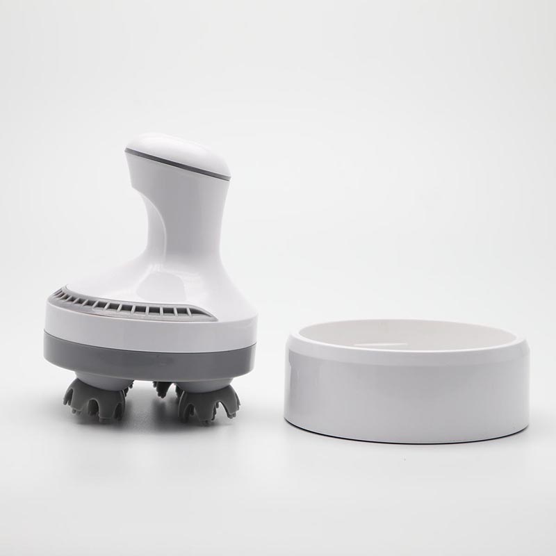 Najtańszy bezprzewodowy Mini Shiatsu 3D Stereo mózgowy masażer głowy i grzebień masujący lub przenośny masażer ciała